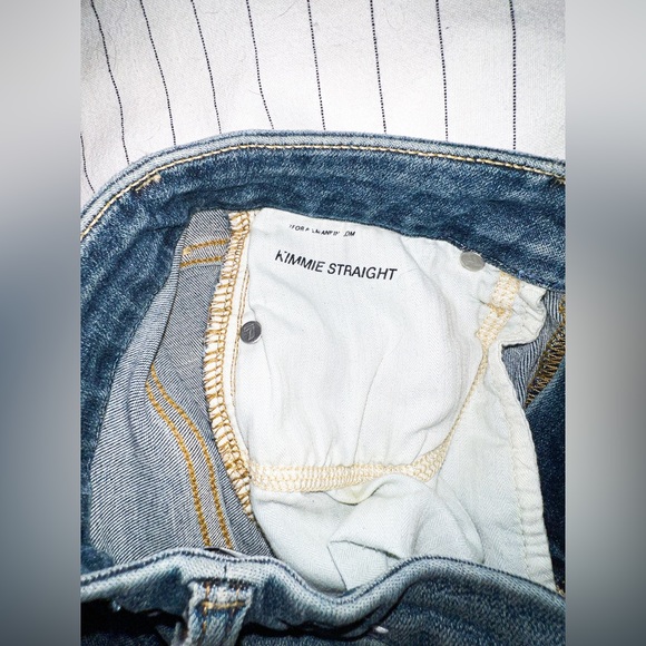 7 For All Mankind Kimmie Straight Leg Jeans Size 26 - Picture 4 of 6